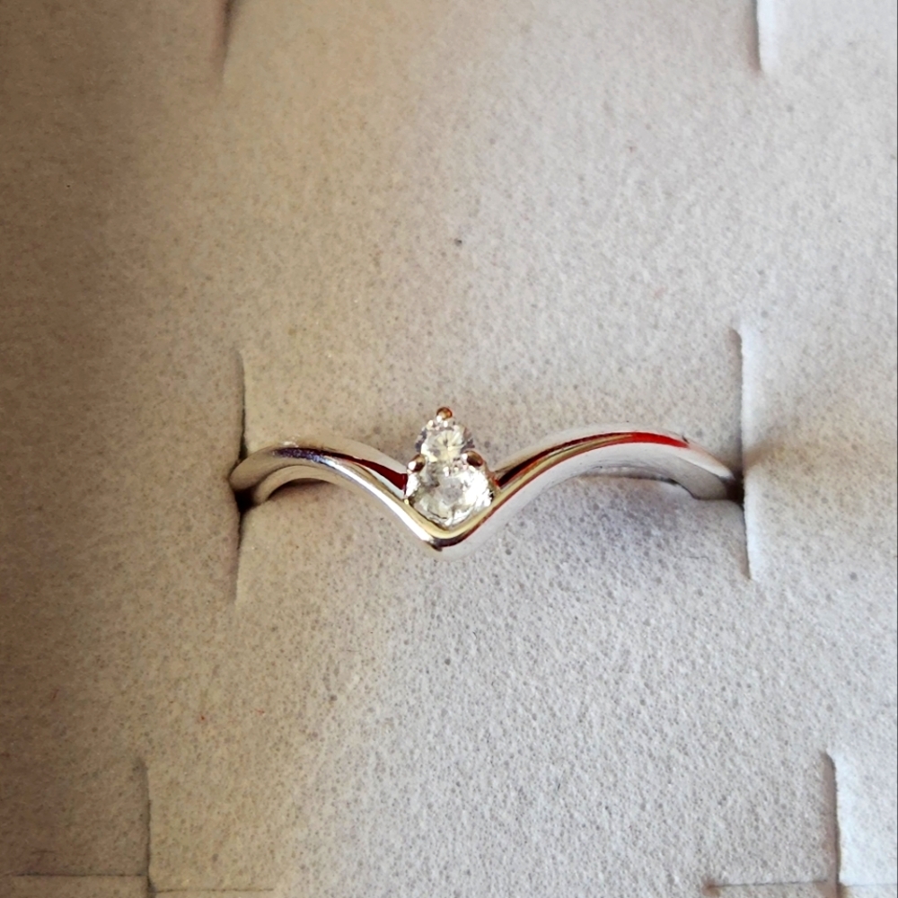 Siizu 925 Sterling Silver Wren Ring